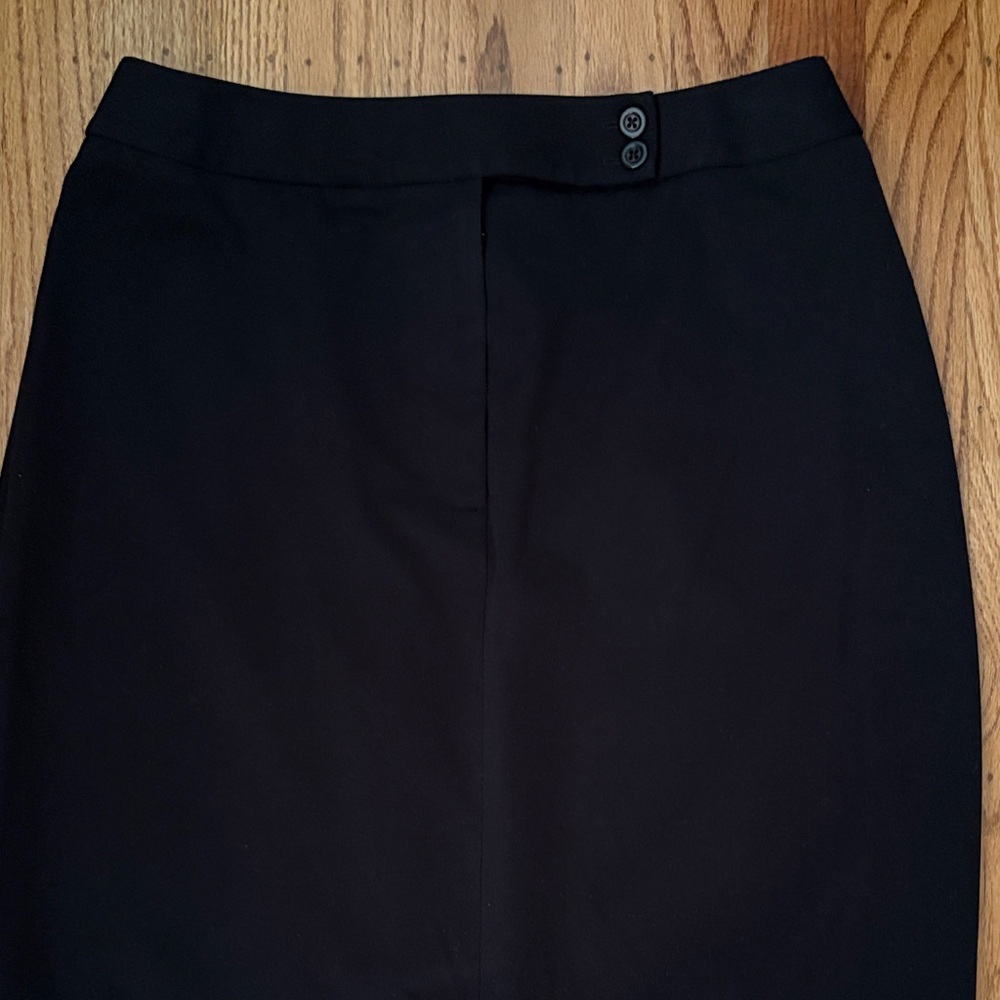 Preview Collection Classic Black Long Pencil Skirt - Picture 3 of 7